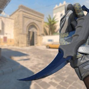 ★ Karambit | Blue Steel